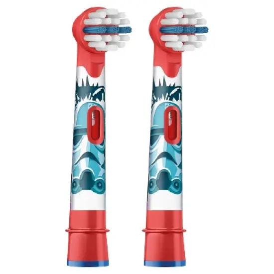 Oral-B Kids Extra Soft Replacement Brush Heads featuring STAR WARS - 2ct image {1}