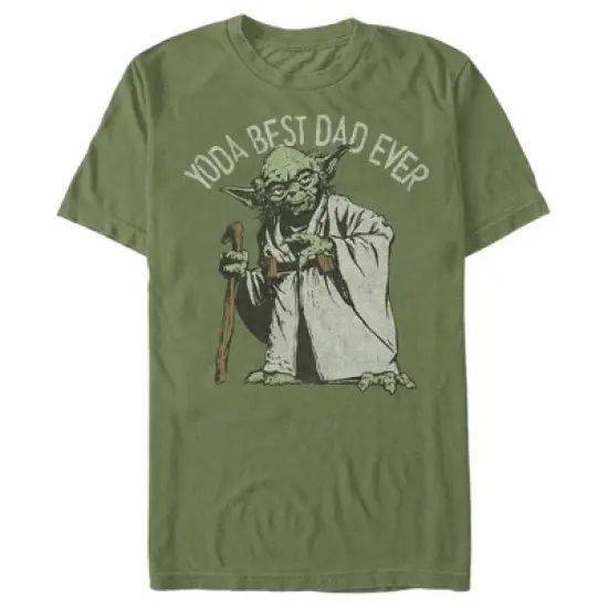 Men's Star Wars Yoda Best Dad Ever T-Shirt image {5}