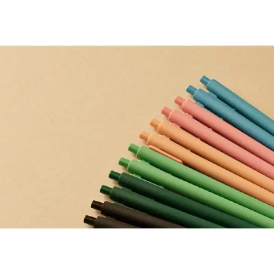 Anecdote Gel Pens - 12 Black Ink Retractable image {3}