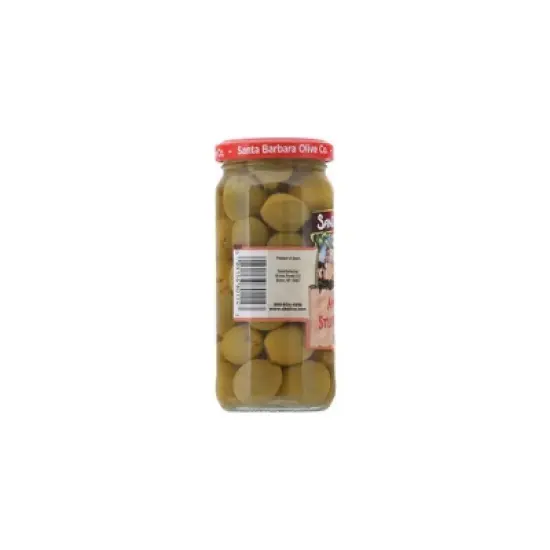 Santa Barbara Olive Co. Anchovy Stuffed Olives - Case of 6/5 oz image {4}