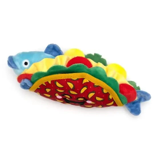 The Worthy Dog Fish Taco Tough Dog Toy image {2}