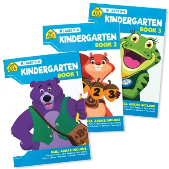 School Zone Kindergarten Full Learning Program - (Paperback) image {4}