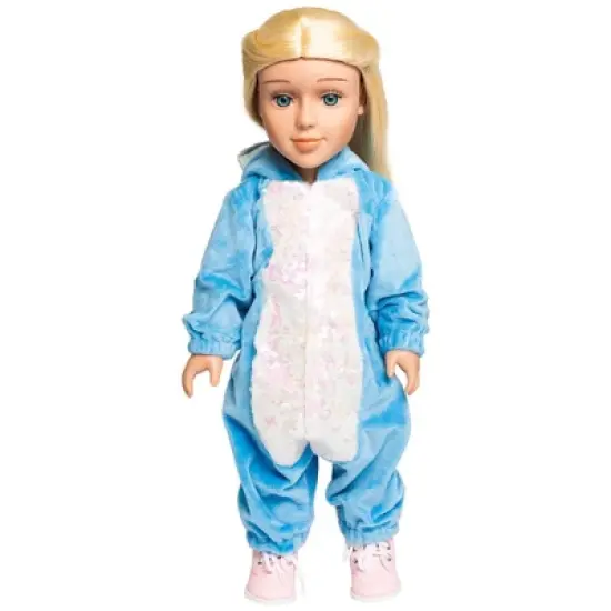 I'M A GIRLY Sloth Pajamas - Fits I'M A GIRLY 18" Fashion Doll image {1}
