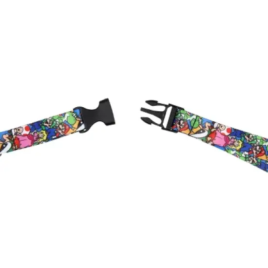 Super Mario Bros Wrist Strap Lanyard For Keys Keychain Wallet OSFM image {2}