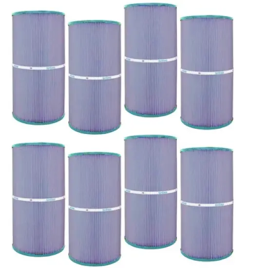 Hurricane 8 Pack HF7469-04P Platinum Purple Pool Filter Cartridge for PCC60, Unicel C-7469, Filbur FC-1975, Clean & Clear 240, SwimClear C2025 image {6}