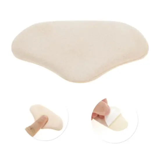 Unique Bargains Breathable Shoes Heel Pads One Size 2 Pair image {2}