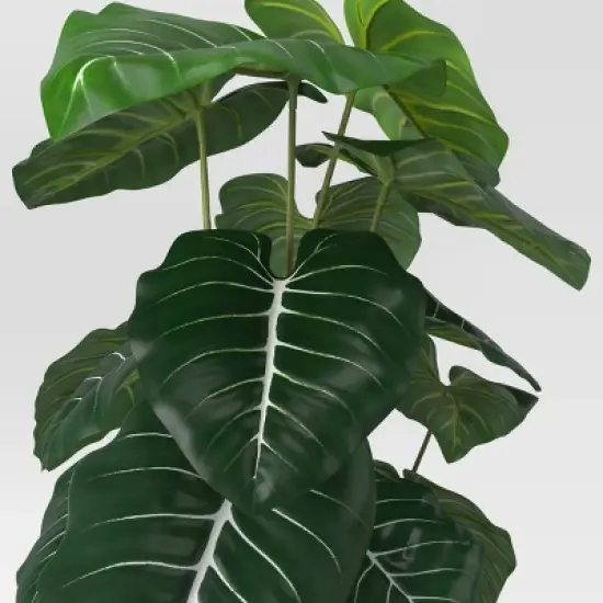 Artificial Dasheen Leaf in Basket - Threshold&trade; image {2}