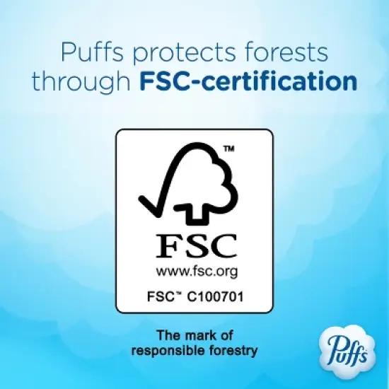 Puffs Plus Lotion Gentle & Soothing Facial Tissue image {11}