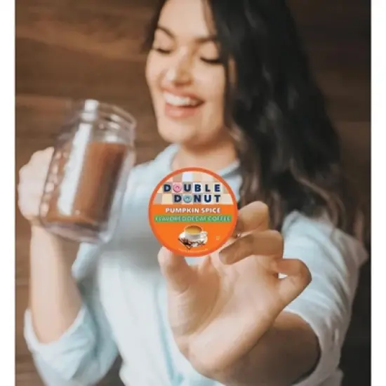 Decaf Pumpkin Spice Flavored Coffee Pods image {4}