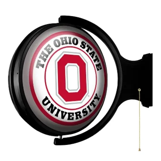 University Original Round Rotating Lighted Wall Sign image {62}