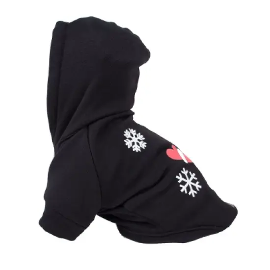 Pet Life LED Juggling Santa Hooded Dog Costume Sweater with Included Batteries image {3}