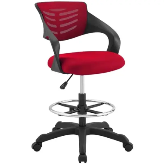 Thrive Mesh Drafting Chair - Modway image {10}
