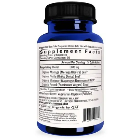 Legendairy Milk Lactation Support Bundle - 180ct image {4}