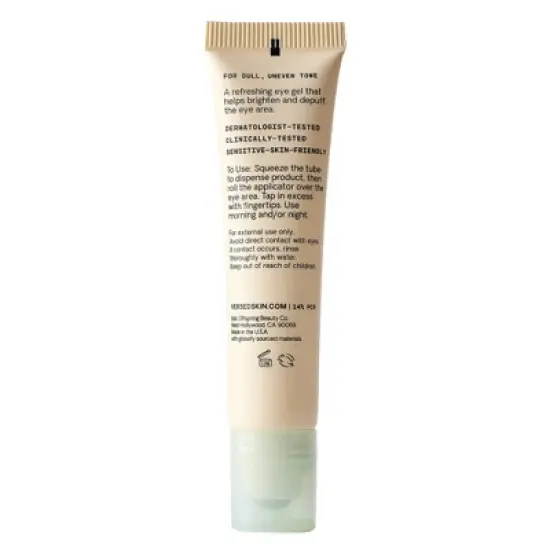 Versed Weekend Glow Brightening Eye Gel - 0.5 fl oz image {4}