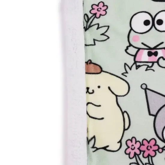 50"x60" Hello Kitty Faux Shearling Throw Blanket image {2}