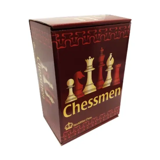 3.75" Rosewood Classic Staunton Chessmen Board Game image {2}