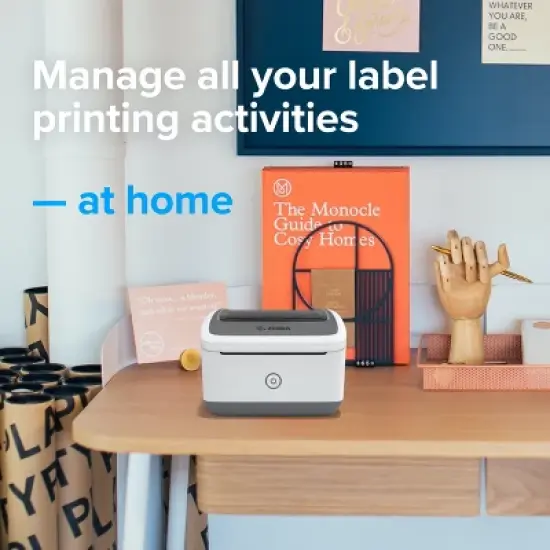 Zebra ZSB Series Thermal Label Printer - Shipping Printer for Barcode Labels, Address Labels & More - ZSB-DP14 4" Width image {2}