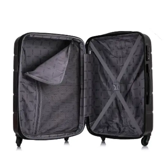 DUKAP Rodez Lightweight 3pc Hardside Luggage Set image {8}