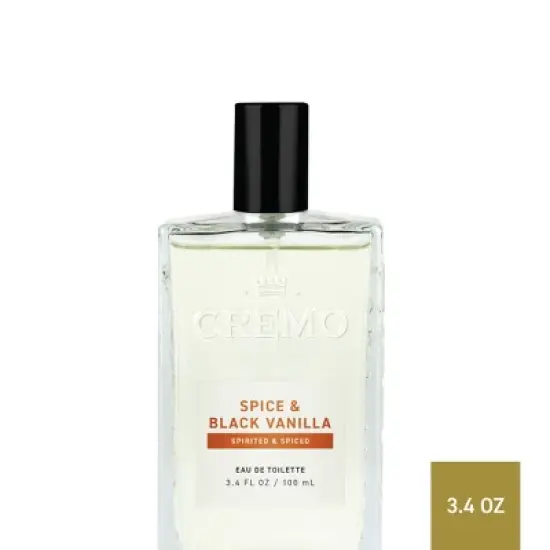 Cremo Cologne - Spice & Black Vanilla - 3.4 fl oz image {6}