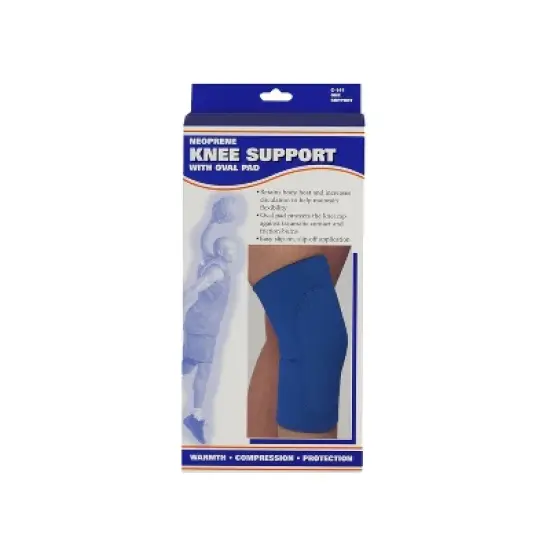 OTC Knee Support, Oval Pad, Slip-on Sleeve, Neoprene image {2}