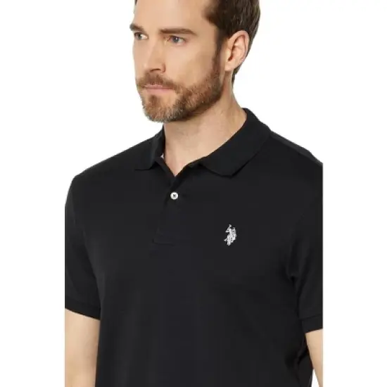 U.S. Polo Assn. Men's Slim Fit Interlock Polo Shirt image {2}