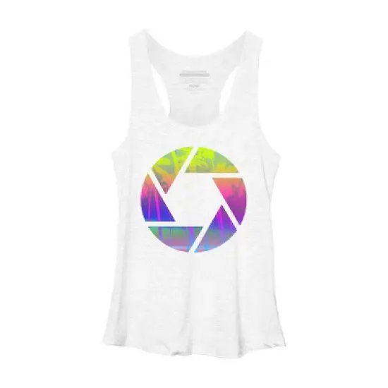 Women's Design By Humans Capture the Summer By clingcling Racerback Tank Top image {6}