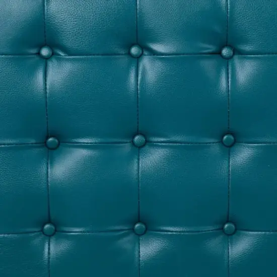 Perscon Upholstered Hallway Bench Blue - Aiden Lane image {6}