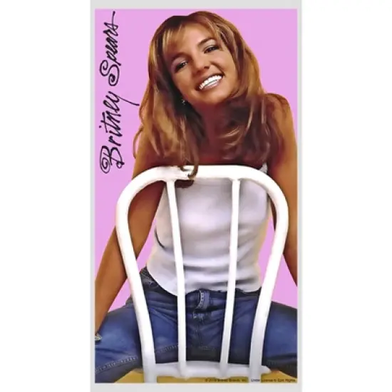 Women's Britney Spears One More Time Album Cover Racerback Tank Top image {1}