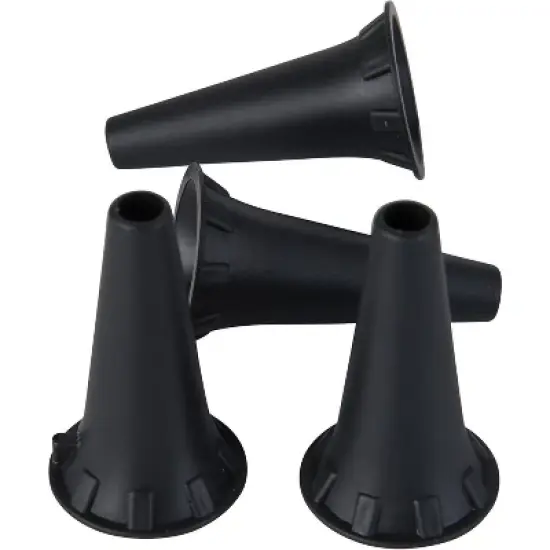 KaWe Medical Piccolight Pocket Otoscope, Disposable Ear Specula, 4.0mm, Black, 100 Count image {2}