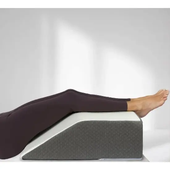 Kolbs Bed Wedge Pillow Leg Elevation Pillow Chic Jacquard Cover Knee Pillow Leg Pillow Wedge image {7}