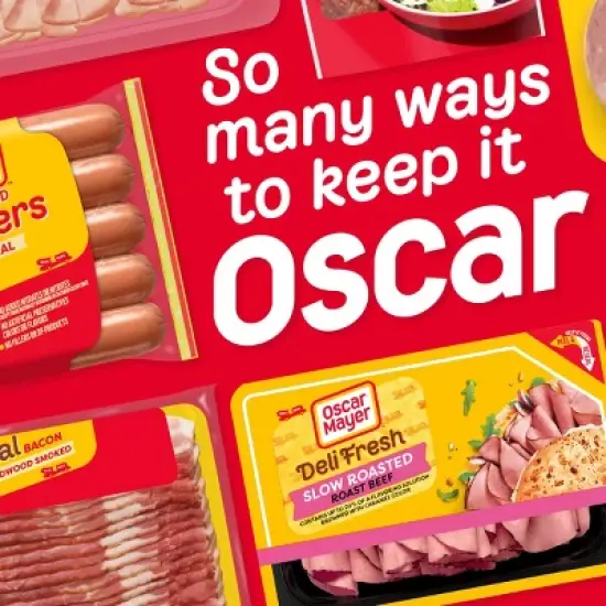 Oscar Mayer Deli Fresh Slow Roasted Roast Beef Sliced Lunch Meat - 7oz image {8}