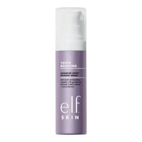 e.l.f. SKIN Youth Boosting Advanced Night Retinoid Serum - Amber - 1.0 fl oz image {3}