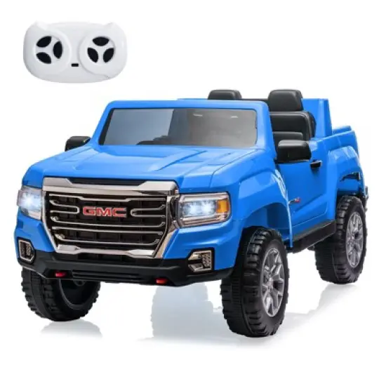 Acekool 24V 2-Seater Licensed GMC Ride On Truck Car with Remote, LED Lights, MP3, 2x200W Motors & Large Seat, Battery Powered Kids Car image {7}