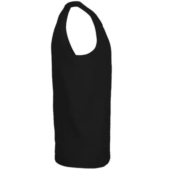 Men's Design By Humans Mid-Year Report Still Naughty Christmas Santa Claus Yuletide Hol By TomGiant Tank Top image {3}