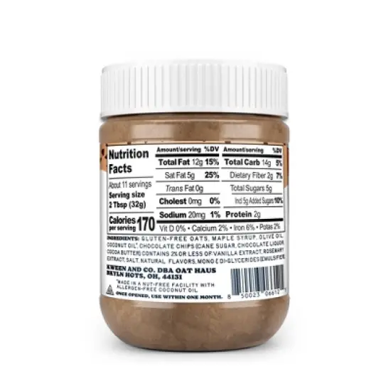 Oat Haus Cookie Dough Granola Butter - 12oz image {5}