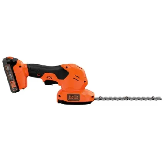 Black & Decker 20V MAX Lithium-Ion Shear Cordless Shrubber (1.5 Ah) image {4}