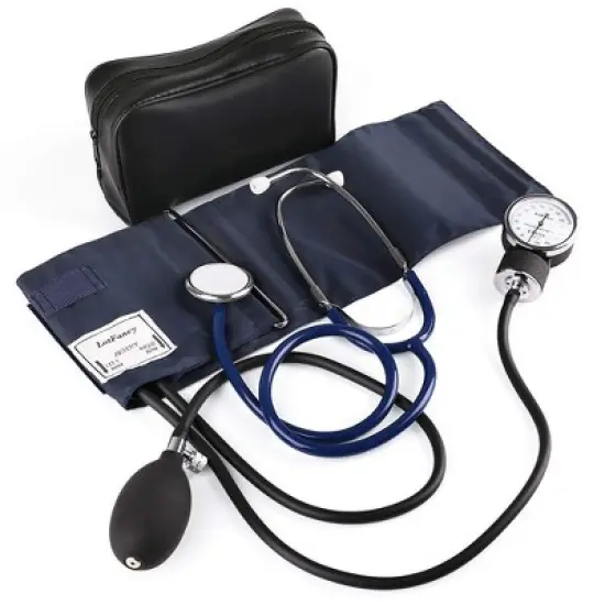 LotFancy Aneroid Sphygmomanometer and Stethoscope Kit, Manual Blood Pressure Monitor BP Cuff(10"-16") image {8}