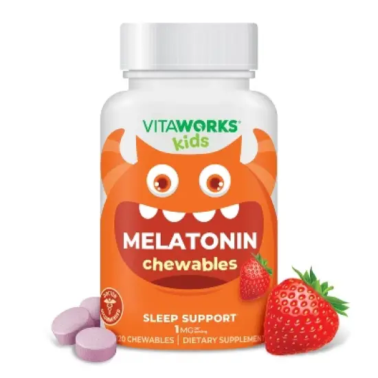 VitaWorks Kids - Melatonin 1 mg - 120 Chewables image {8}