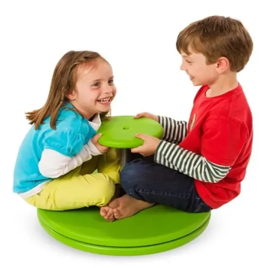 HearthSong - Whizzy Dizzy Spinner, Active Indoor/Outdoor Sit and Spin Toy for Kids image {1}