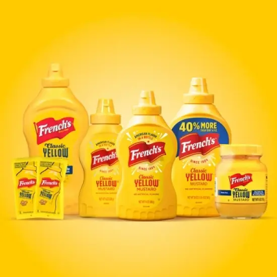 French's Classic Yellow Mustard - 14oz image {16}