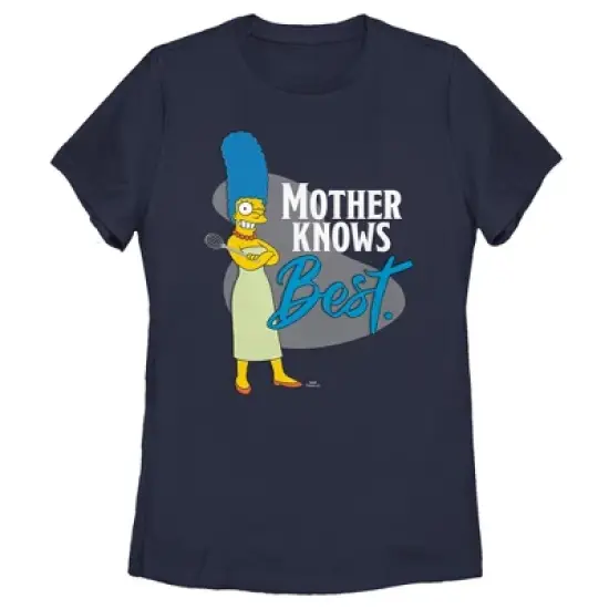 Women's The Simpsons Mother Knows Best Marge  T-Shirt -  - image {3}