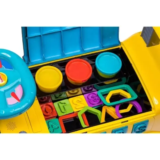 Flybar Play-Doh Ride-On Activity School Bus image {2}