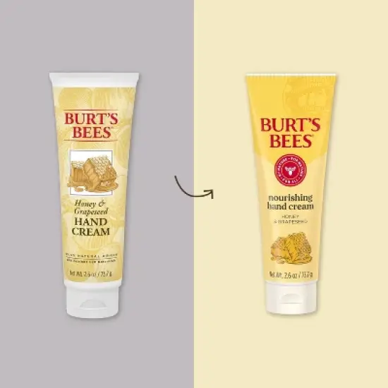 Burt's Bees Honey and Grapeseed Oil Hand Cream - 2.6oz image {6}