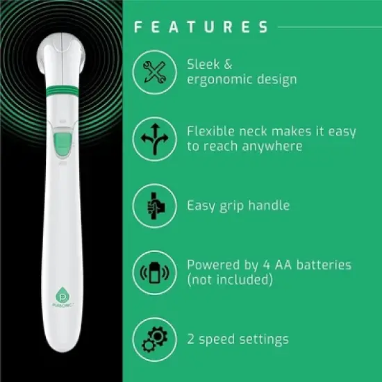 Pursonic Portable Handheld Massager image {3}