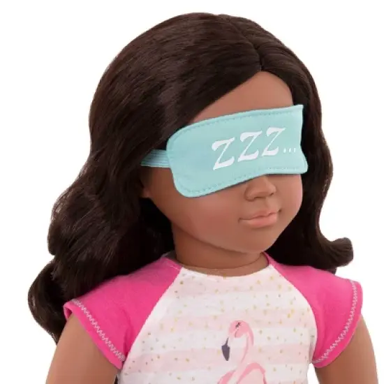 Our Generation Sleepover Pajama Outfit for 18" Dolls - Flamingo Dreaming image {2}