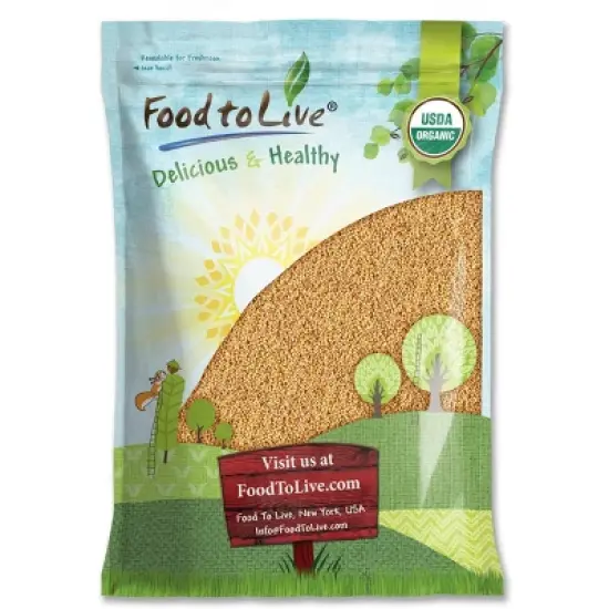 Organic Clover Sprouting Seeds - by Food To Live image {7}