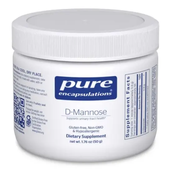 Pure Encapsulations D-Mannose Powder - for Urinary Tract Support - Urinary Tract Support & Bladder Health* - Easy Dissolve - Non-GMO & Vegan image {9}