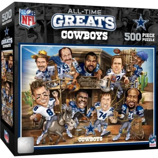 NFL Dallas Cowboys 500pc All-Time Great Puzzle image {1}