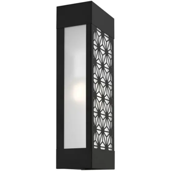 Livex Lighting Berkeley 2 - Light Wall Light in  Black image {1}