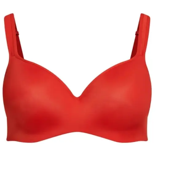 Women's Plus Size Fashion Balconette Bra - salsa red| AVENUE image {2}